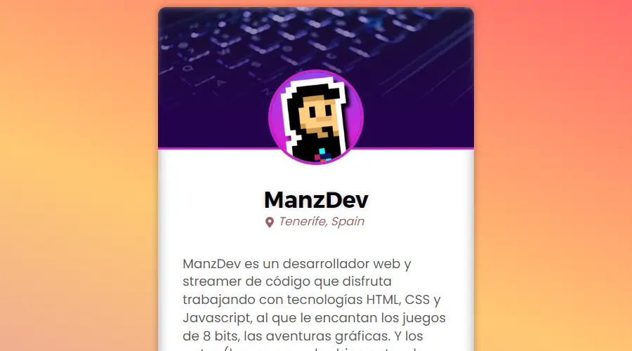 Tarjeta de usuario