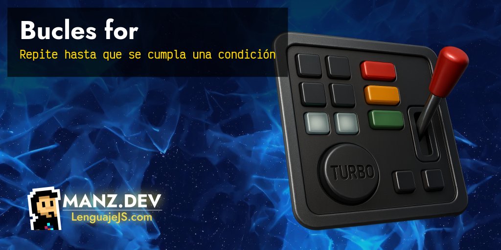 Bucles for - Javascript en español